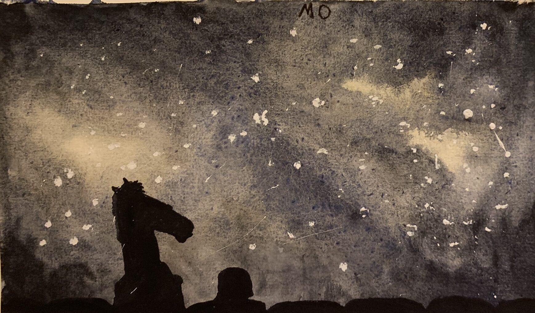 Artwork, watercolor on paper, 2023