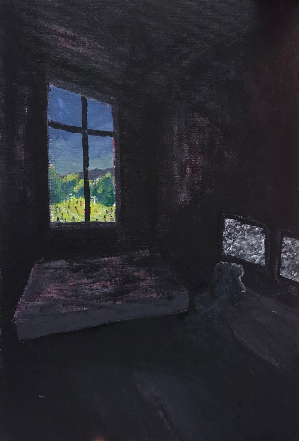 acrylic on canvas, 2026