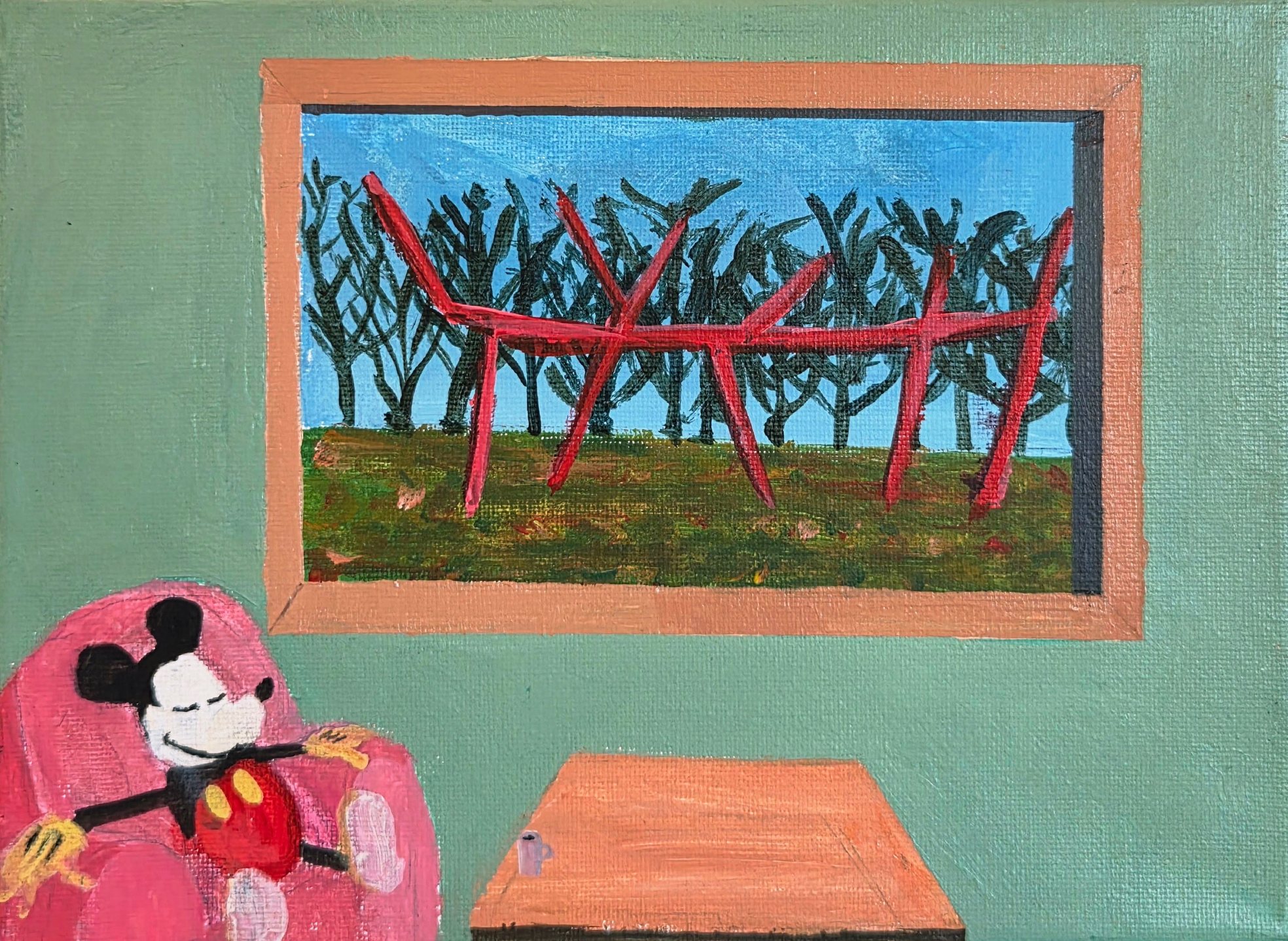 acrylic on canvas, 2026